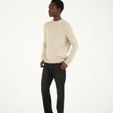 Cotton Knit Sweater - Beige