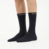 Rib Socks - Navy