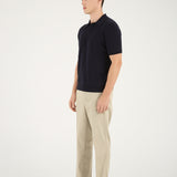 Jersey Polo - Navy