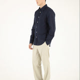 Linen Shirt - Navy
