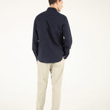 Linen Shirt - Navy