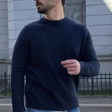Knit Sweater- Navy