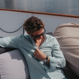 Linen Shirt - Light Blue