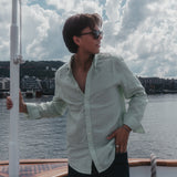 Linen Shirt - Light Green