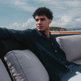 Linen Shirt - Navy